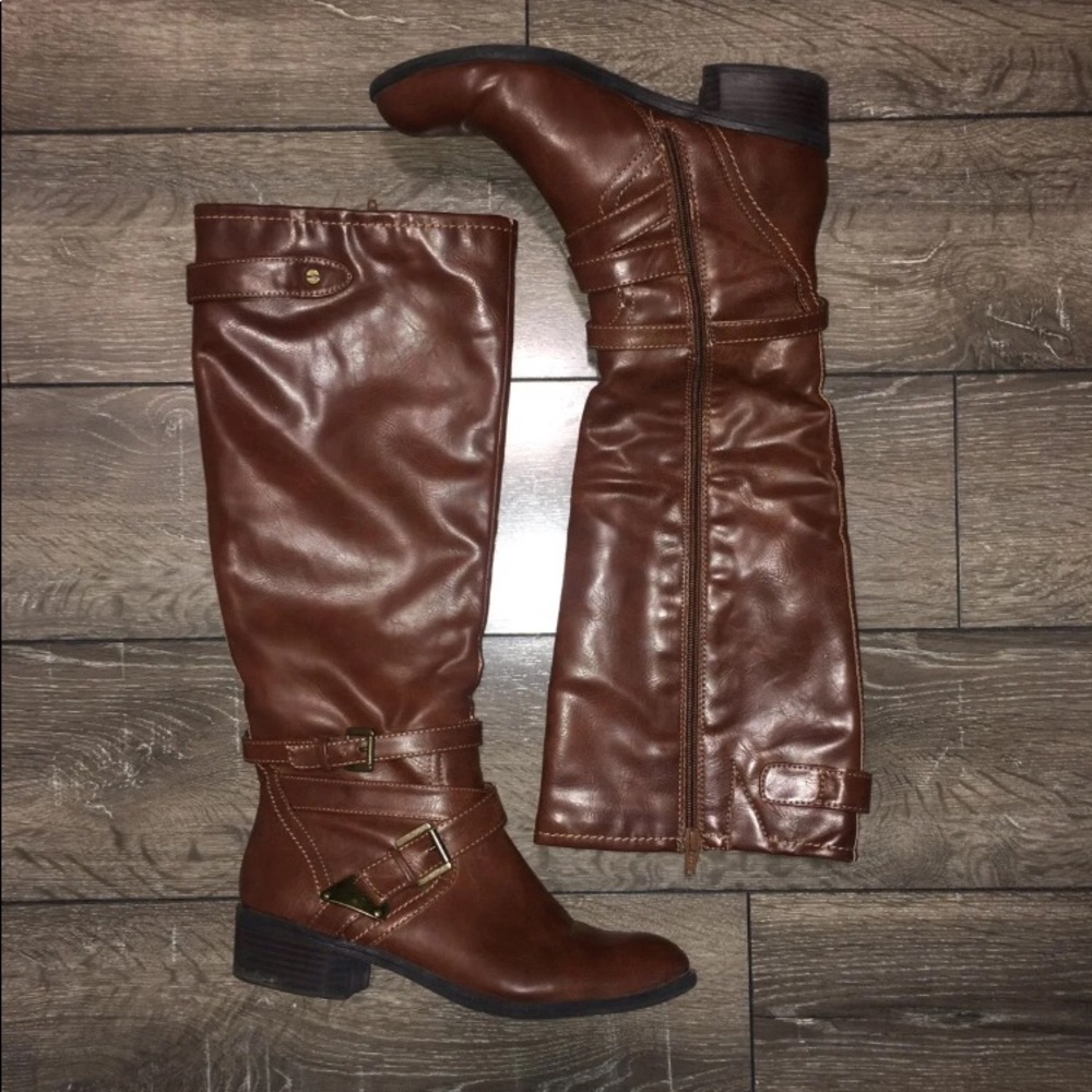 Brown Riding Boots